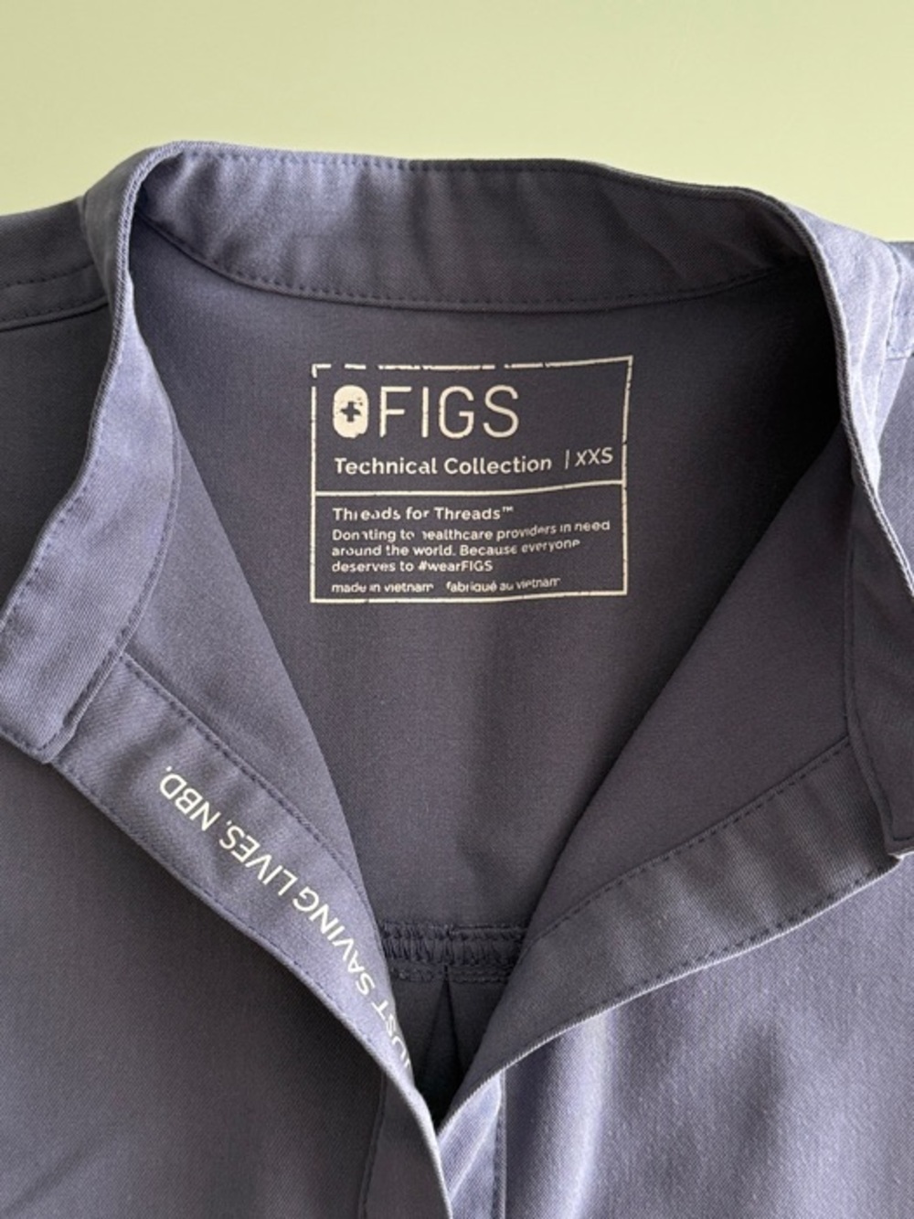Women's Figs Scrub Uniform set XXS/XXSP - Picture 5 of 9